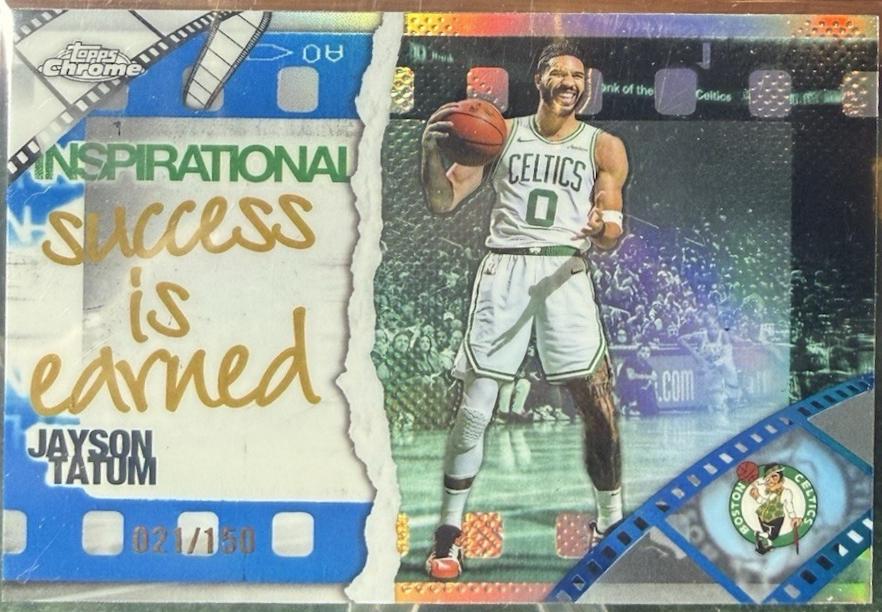 Jayson Tatum [Blue Refractor] #IP-9
