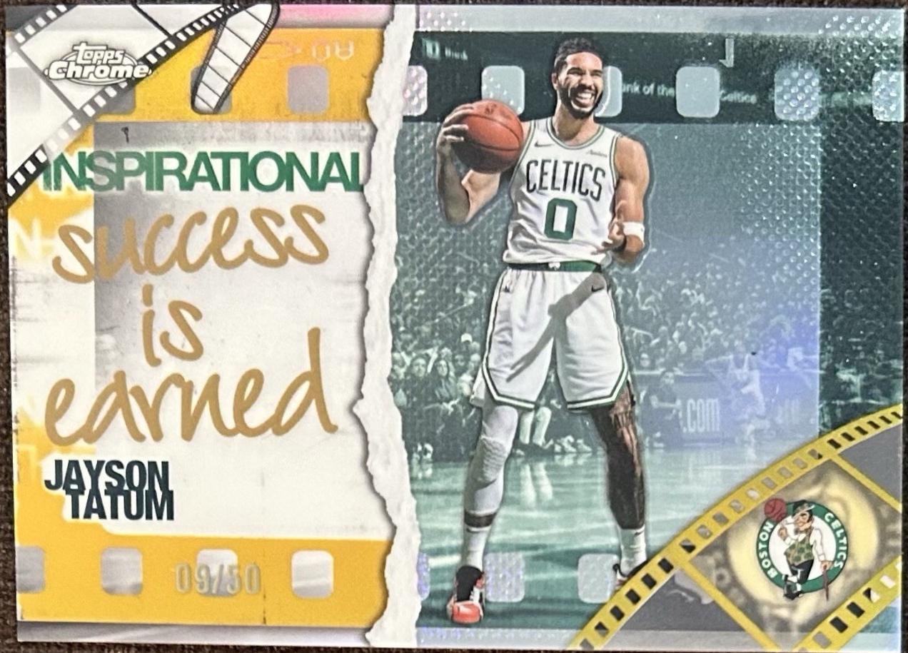 Jayson Tatum [Gold Refractor] #IP-9