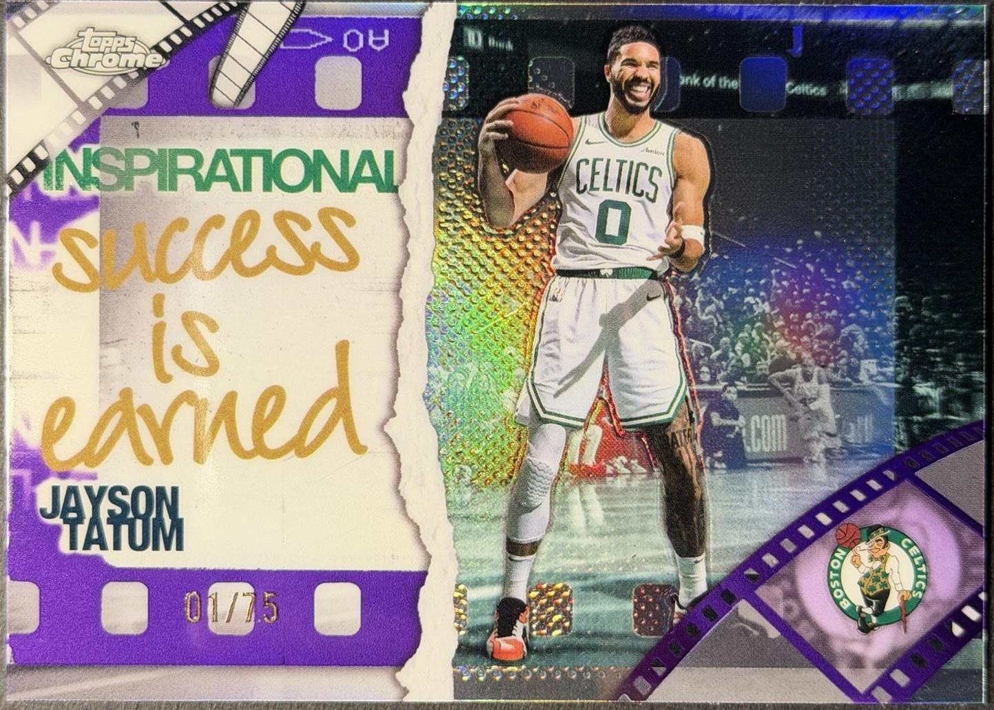 Jayson Tatum [Purple Refractor] #IP-9