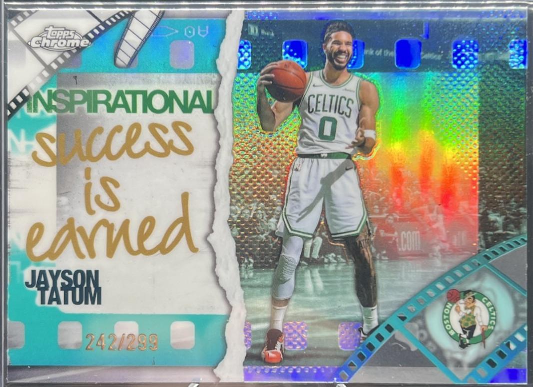 Jayson Tatum [Teal Refractor] #IP-9