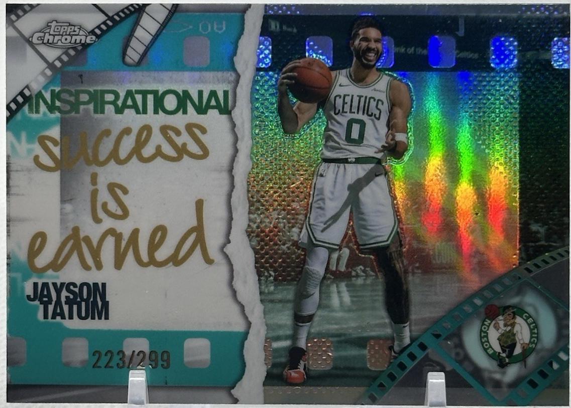 Jayson Tatum [Yellow Refractor] #IP-9