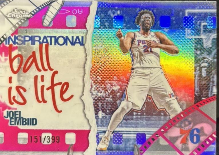 Joel Embiid [Magenta Refractor] #IP-10