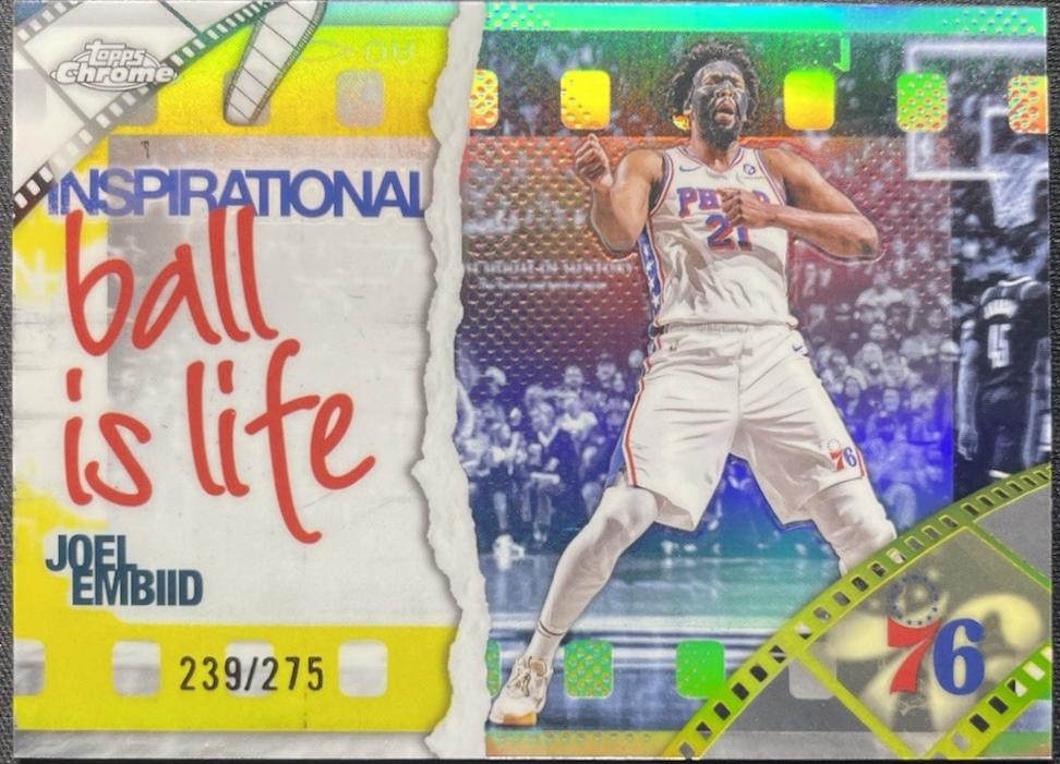 Joel Embiid [Yellow Refractor] #IP-10