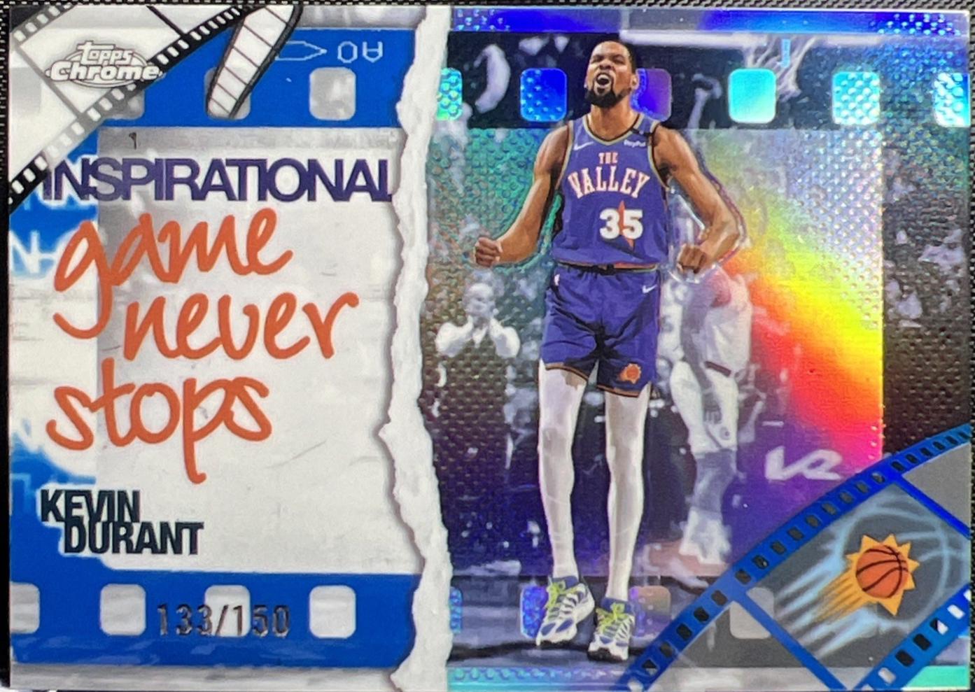 Kevin Durant [Blue Refractor] #IP-4