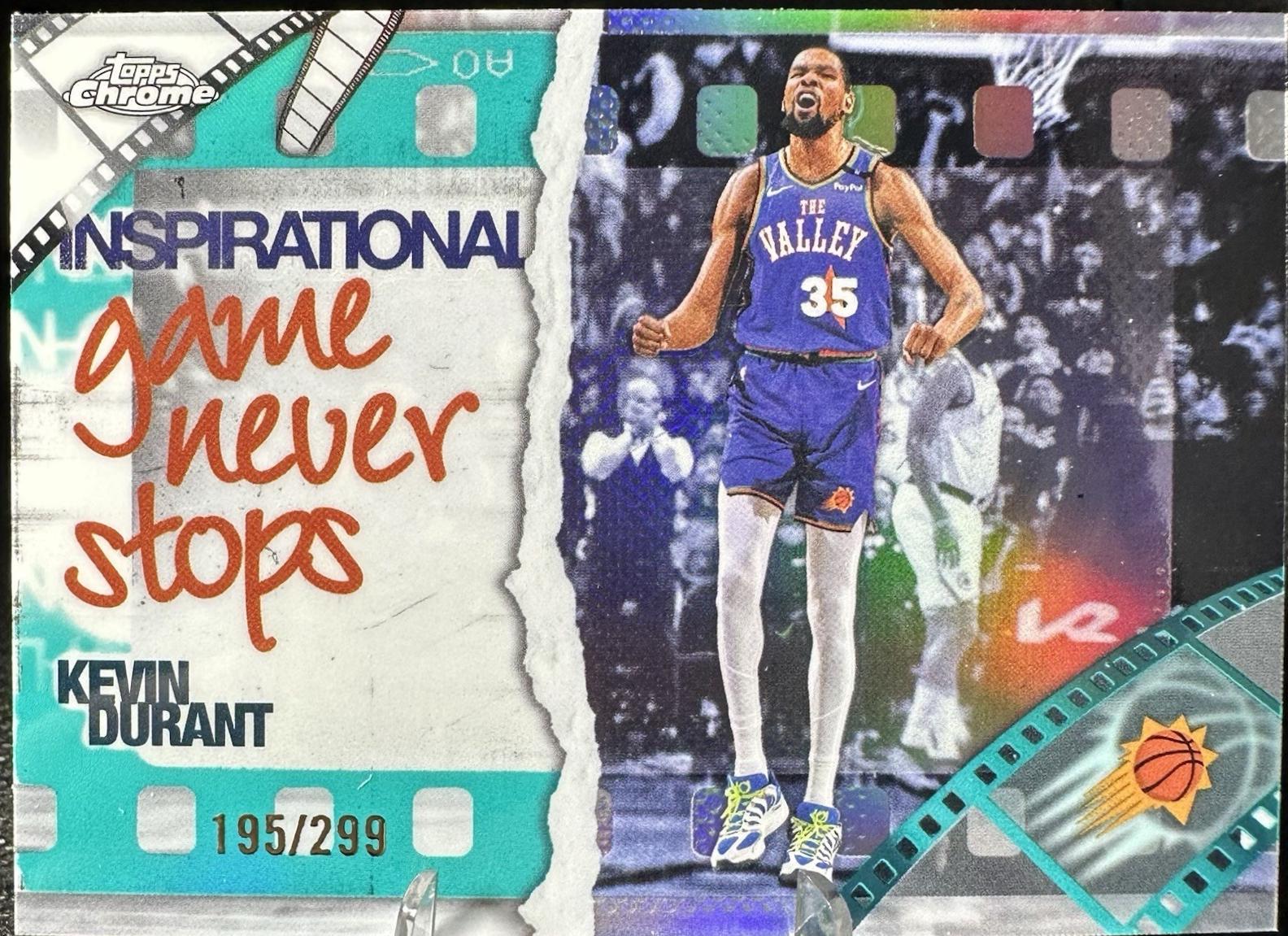 Kevin Durant [Teal Refractor] #IP-4