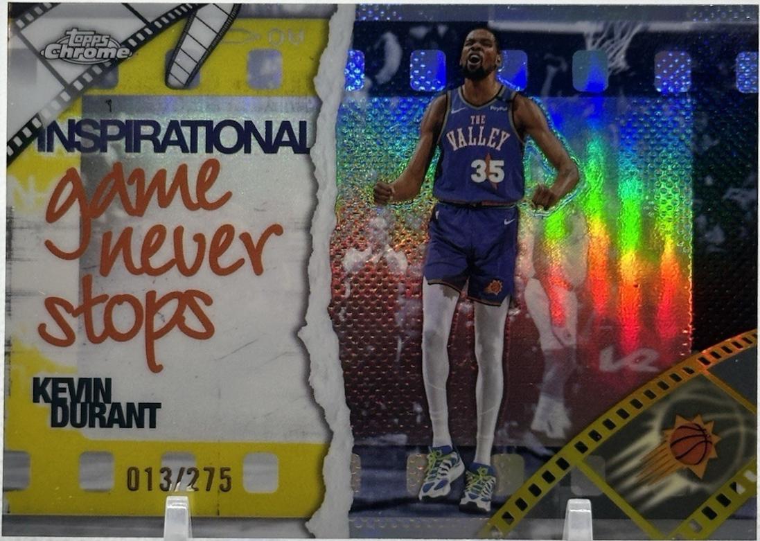 Kevin Durant [Yellow Refractor] #IP-4