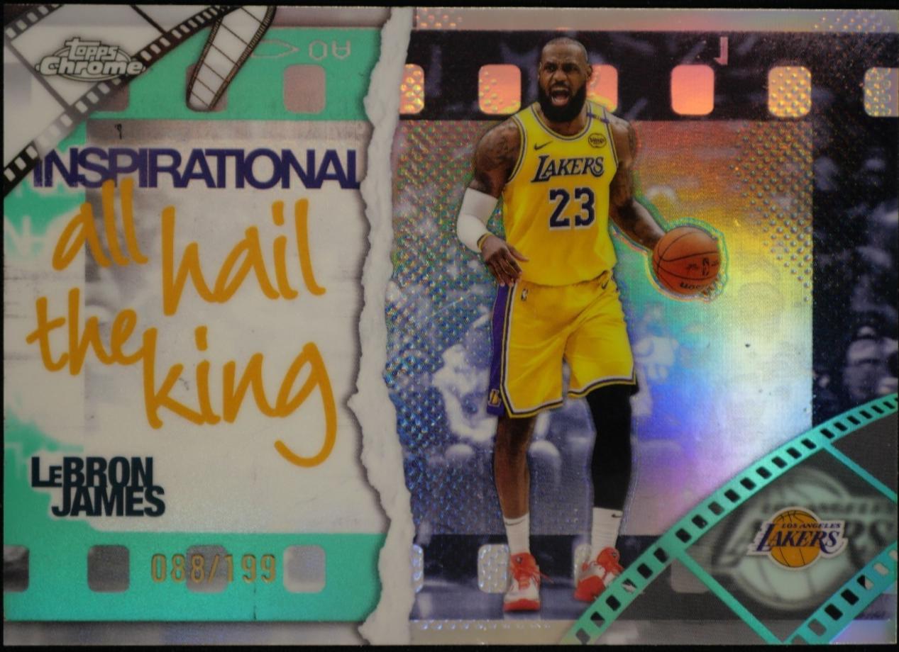 LeBron James [Aqua Refractor] #IP-1