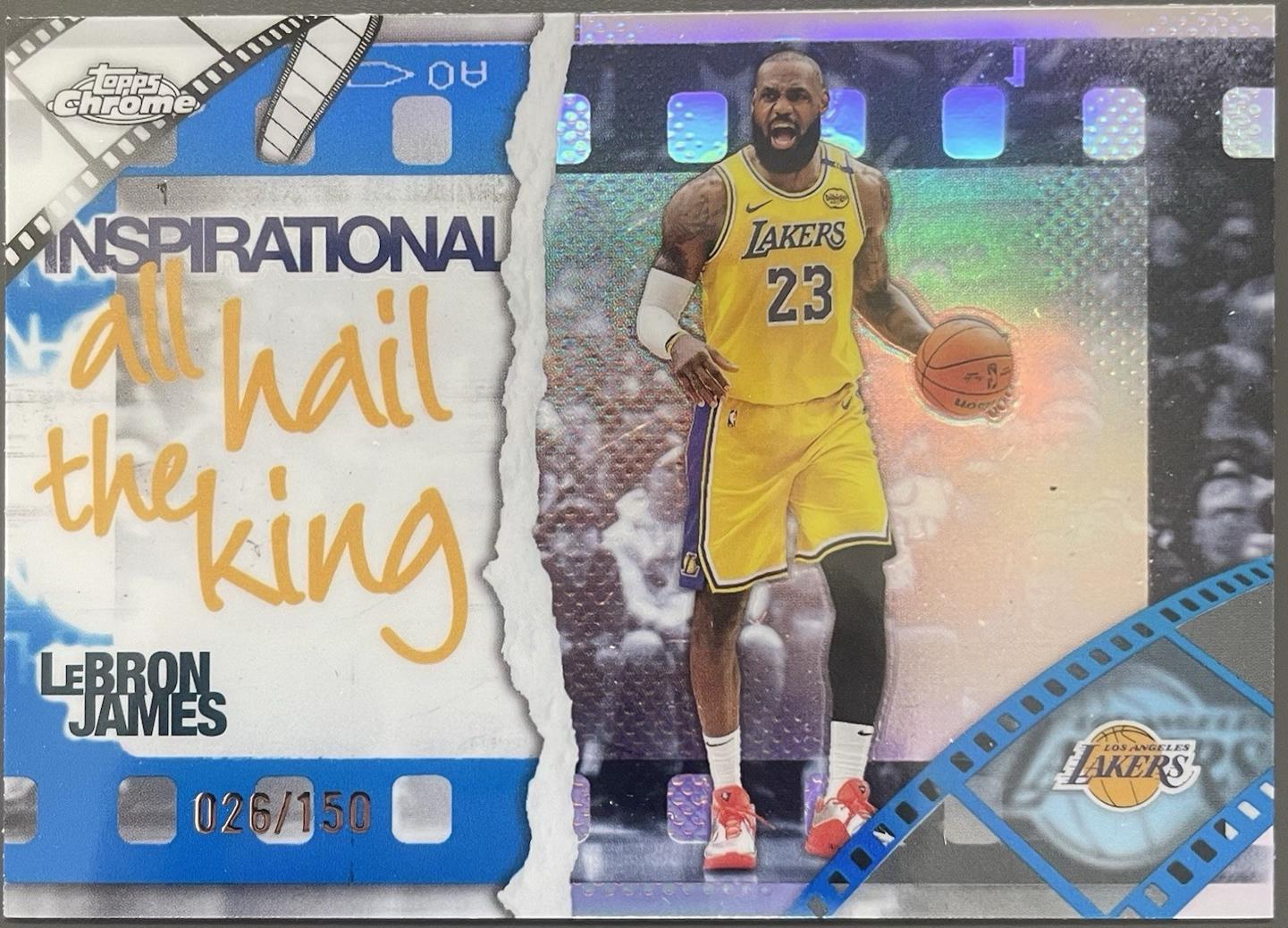 LeBron James [Blue Refractor] #IP-1