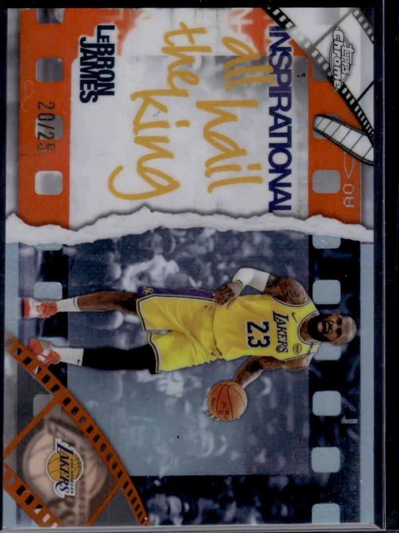 LeBron James [Orange Refractor] #IP-1