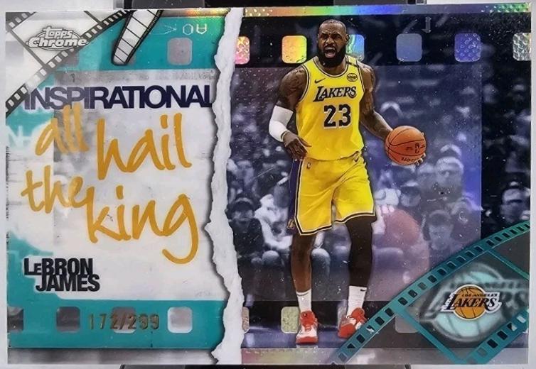 LeBron James [Teal Refractor] #IP-1