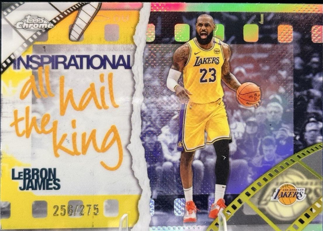 LeBron James [Yellow Refractor] #IP-1