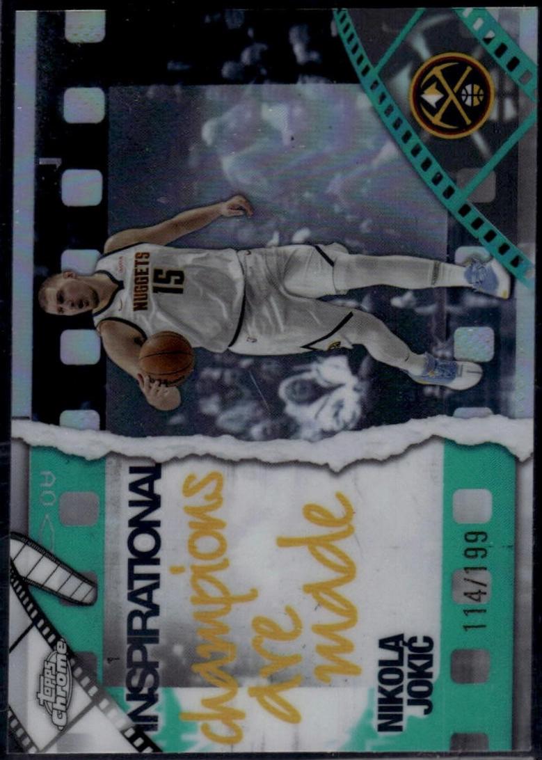 Nikola Jokic [Aqua Refractor] #IP-8