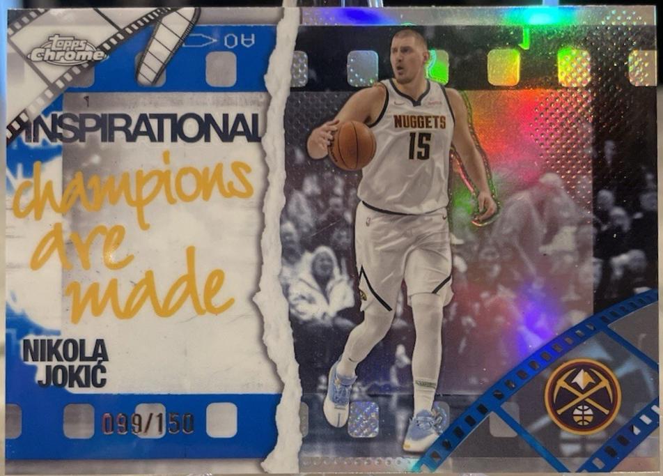 Nikola Jokic [Blue Refractor] #IP-8