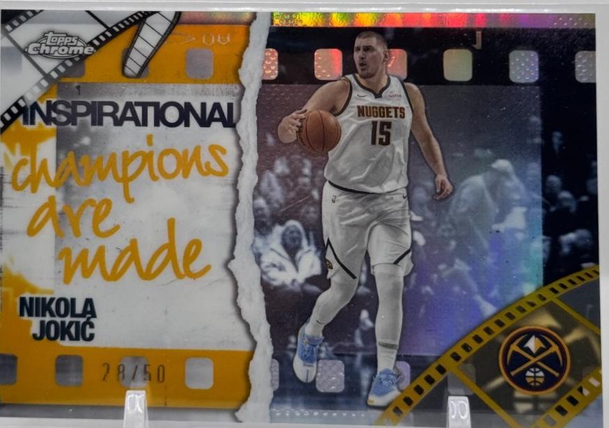 Nikola Jokic [Gold Refractor] #IP-8