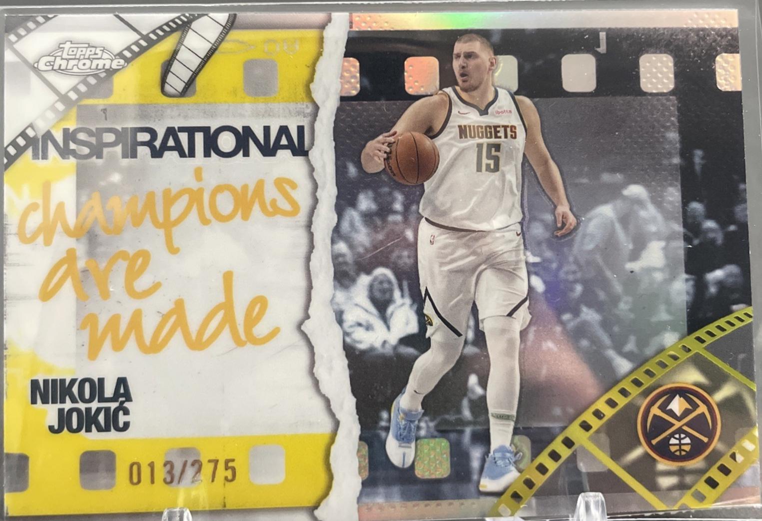 Nikola Jokic [Yellow Refractor] #IP-8