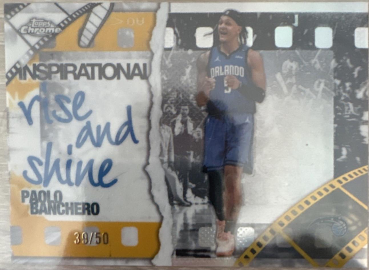 Paolo Banchero [Gold Refractor] #IP-16