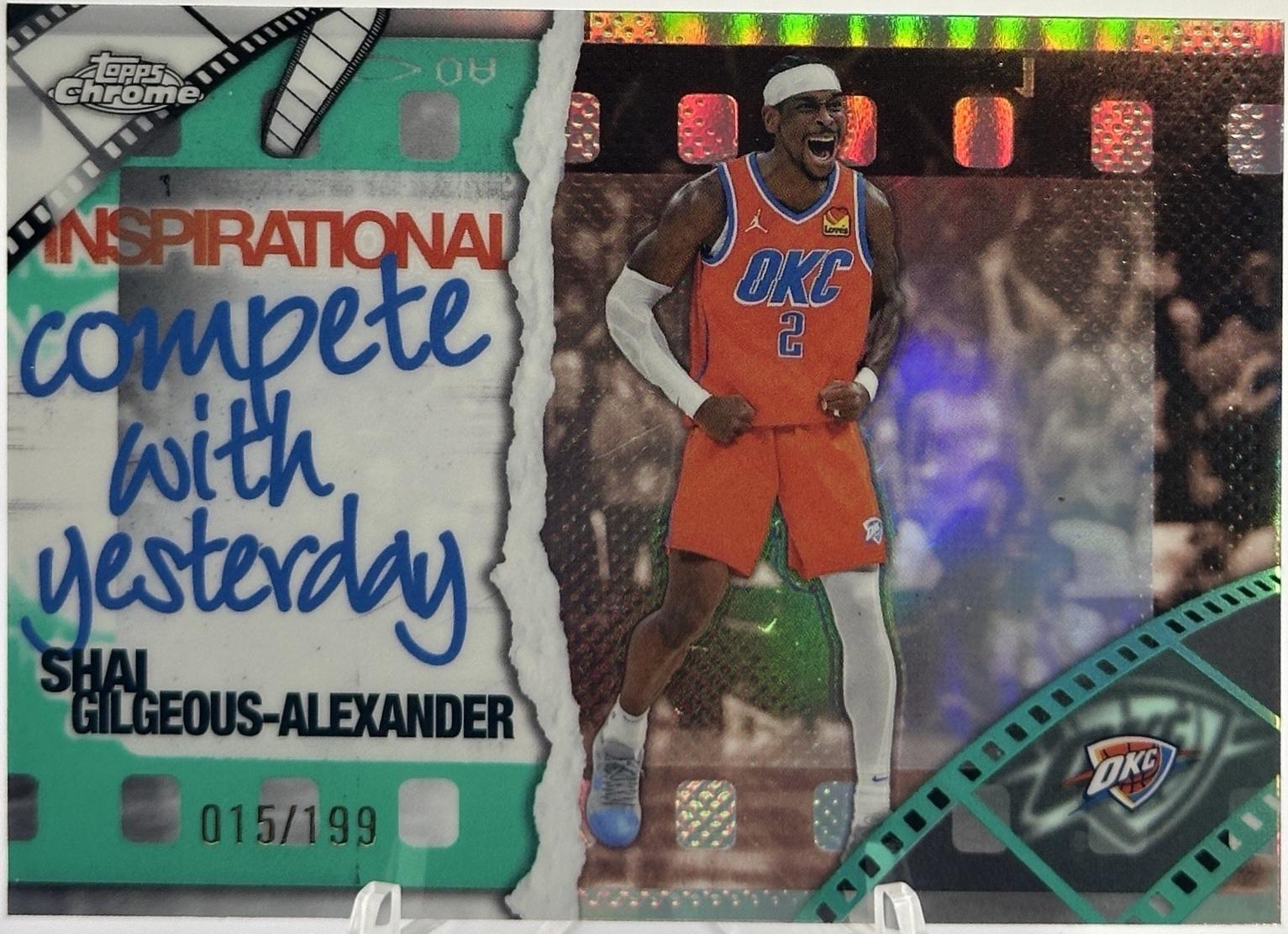 Shai Gilgeous-Alexander [Aqua Refractor] #IP-11