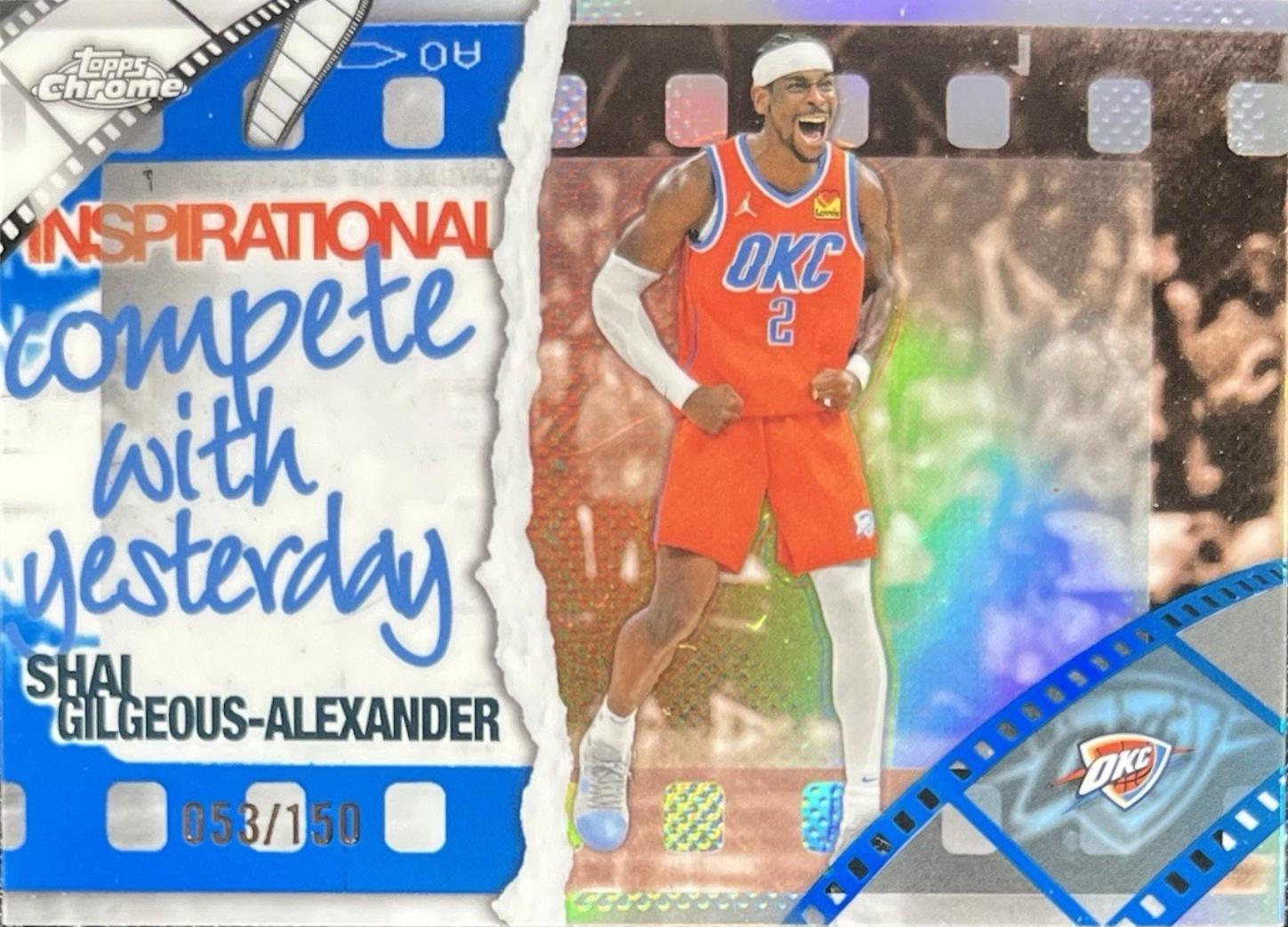 Shai Gilgeous-Alexander [Blue Refractor] #IP-11