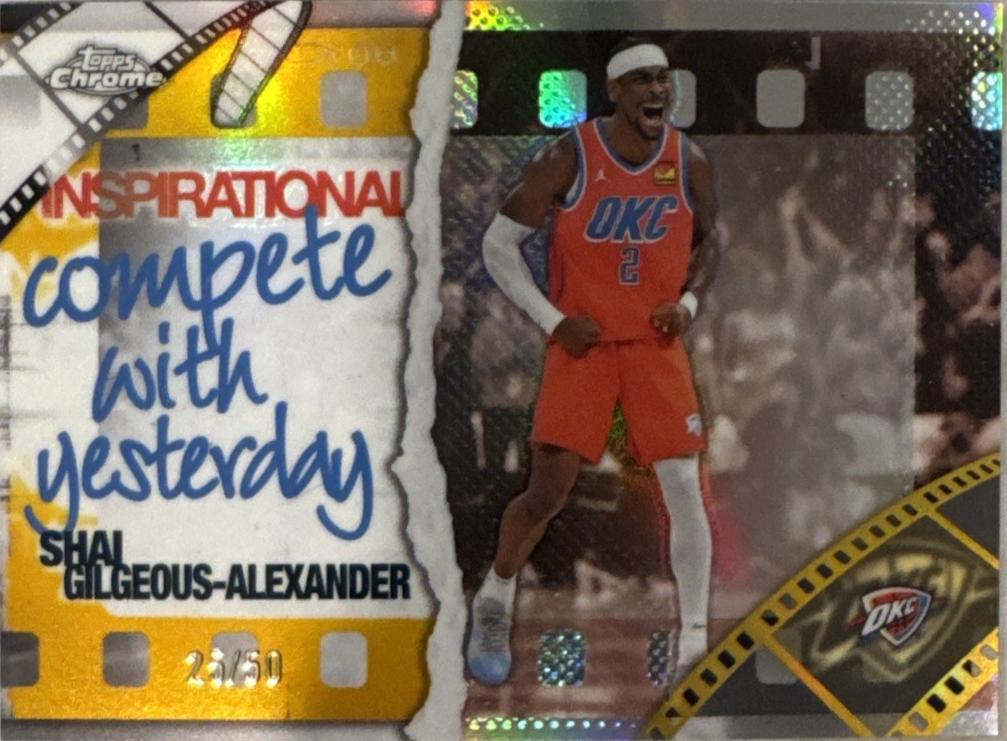 Shai Gilgeous-Alexander [Gold Refractor] #IP-11