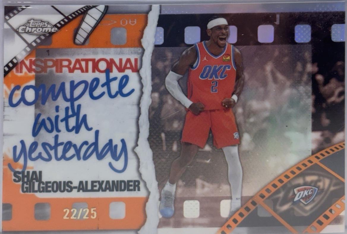 Shai Gilgeous-Alexander [Orange Refractor] #IP-11