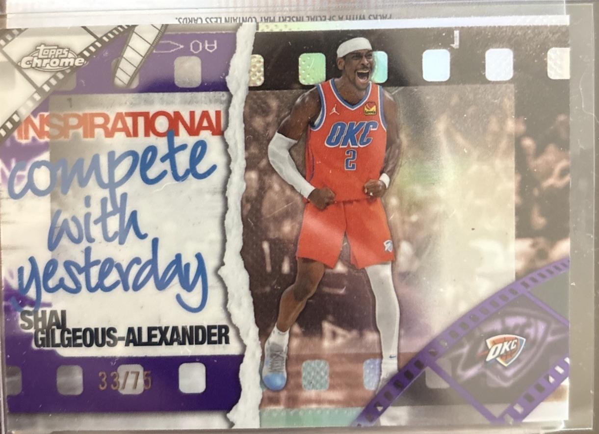 Shai Gilgeous-Alexander [Purple Refractor] #IP-11