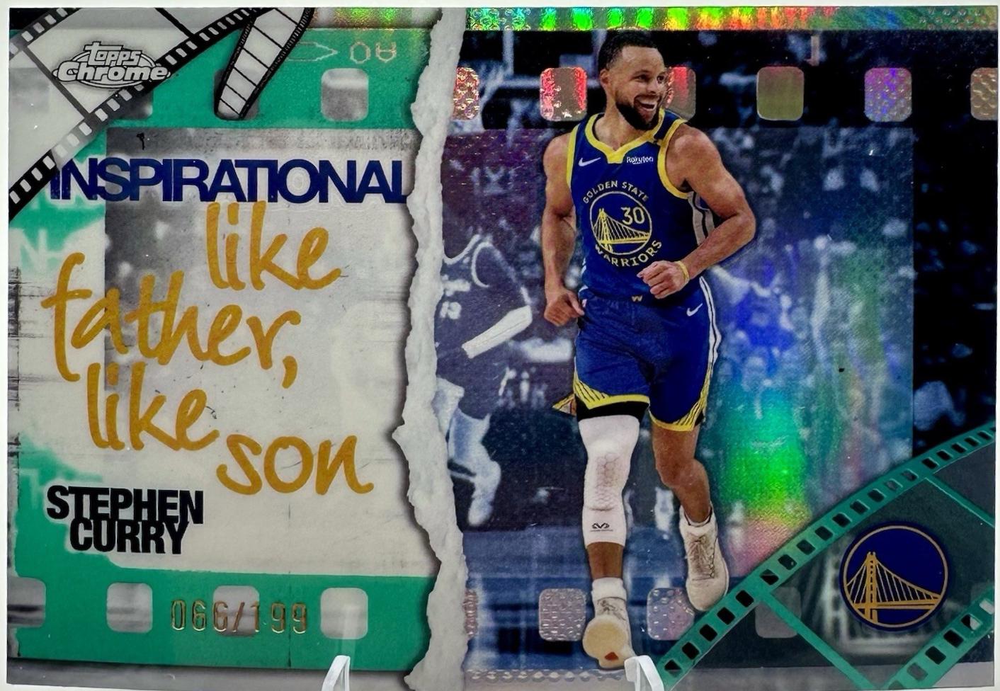 Stephen Curry [Aqua Refractor] #IP-2
