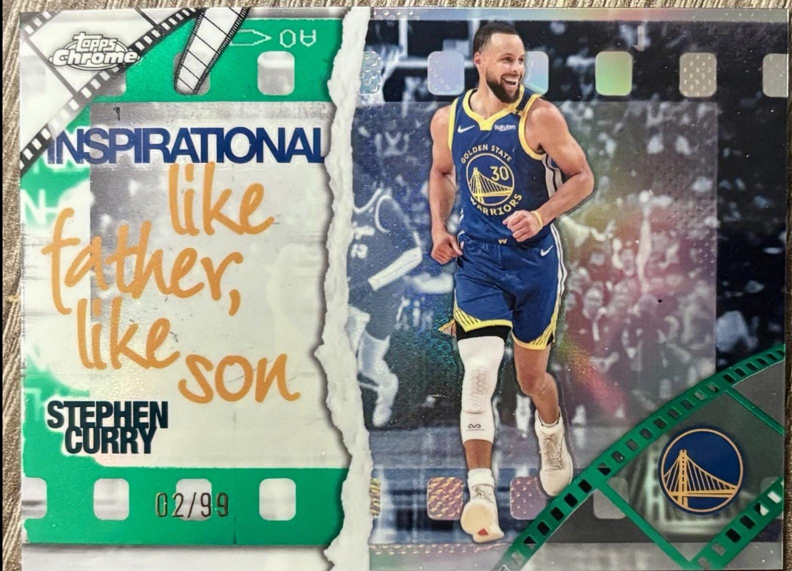 Stephen Curry [Green Refractor] #IP-2