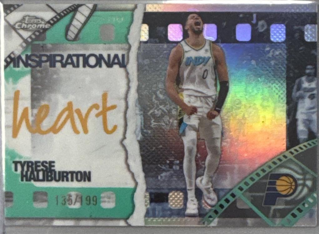 Tyrese Haliburton [Aqua Refractor] #IP-14