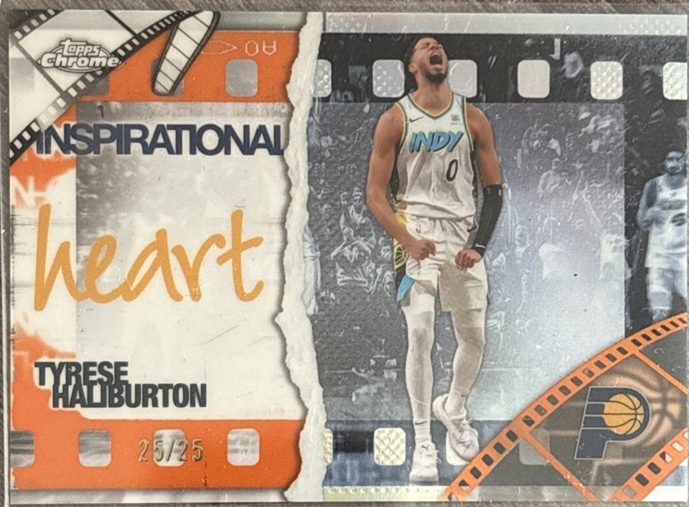 Tyrese Haliburton [Orange Refractor] #IP-14