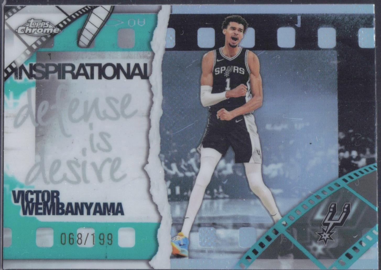 Victor Wembanyama [Aqua Refractor] #IP-6
