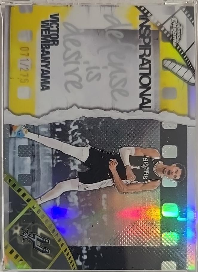 Victor Wembanyama [Yellow Refractor] #IP-6