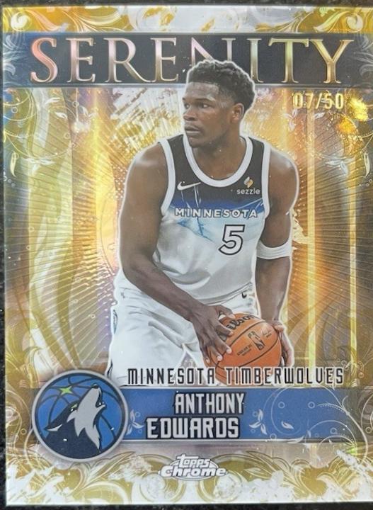 Anthony Edwards [Gold Refractor] #SY-4