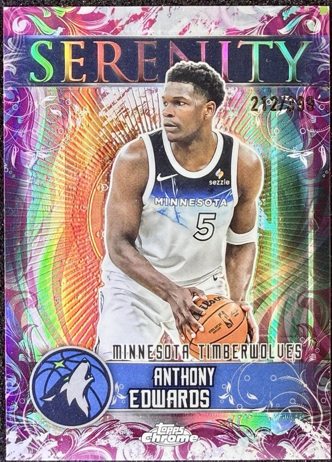Anthony Edwards [Magenta Refractor] #SY-4