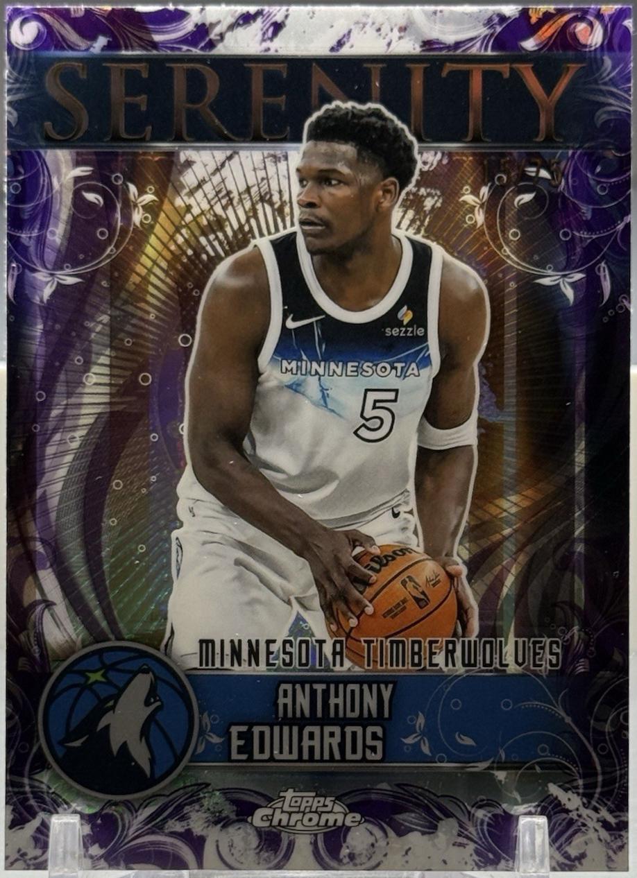 Anthony Edwards [Purple Refractor] #SY-4
