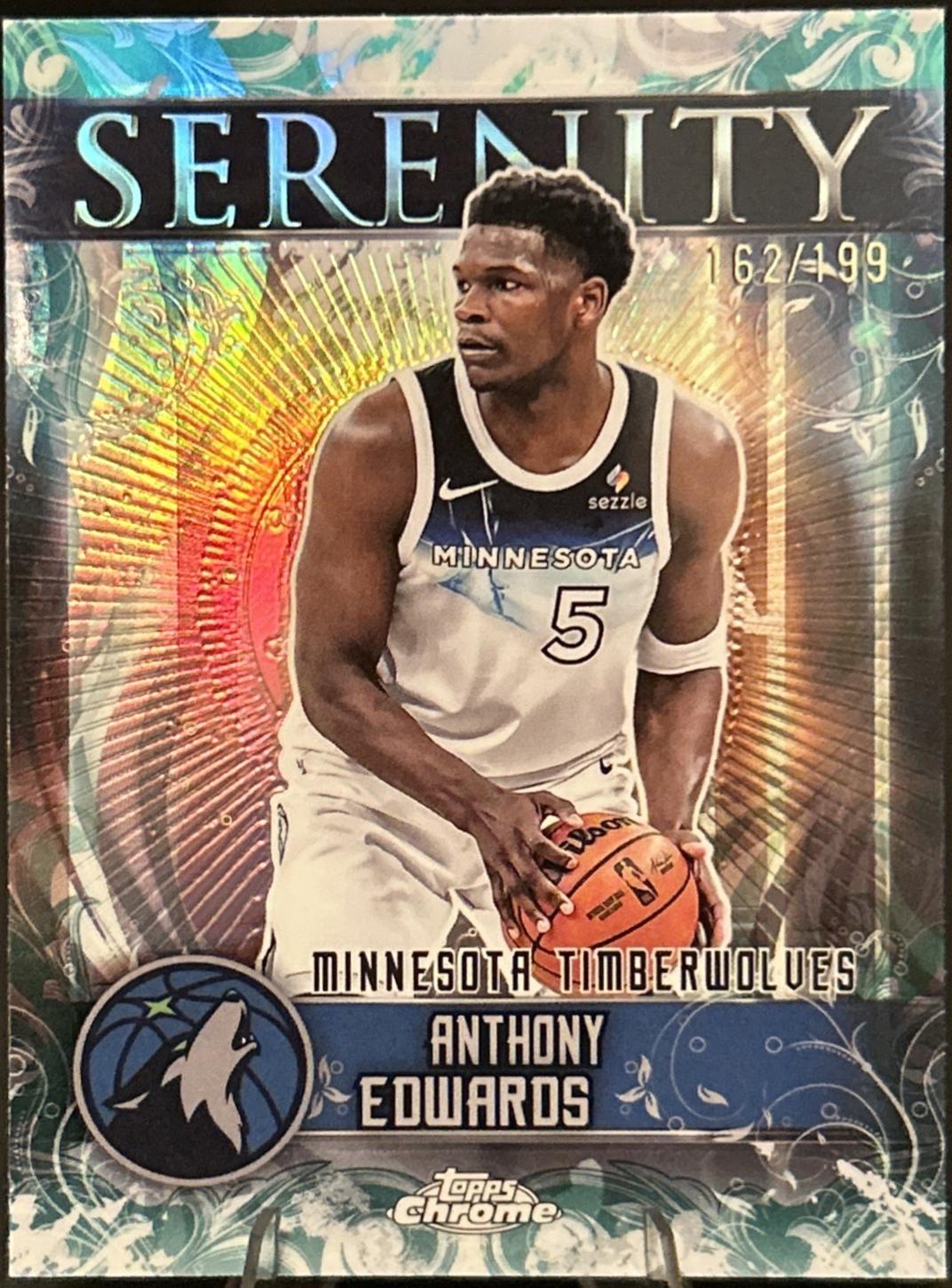 Anthony Edwards [Teal Refractor] #SY-4