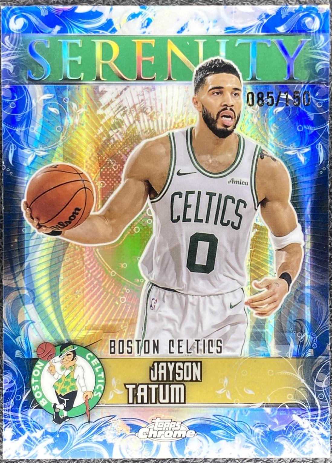 Jayson Tatum [Blue Refractor] #SY-7