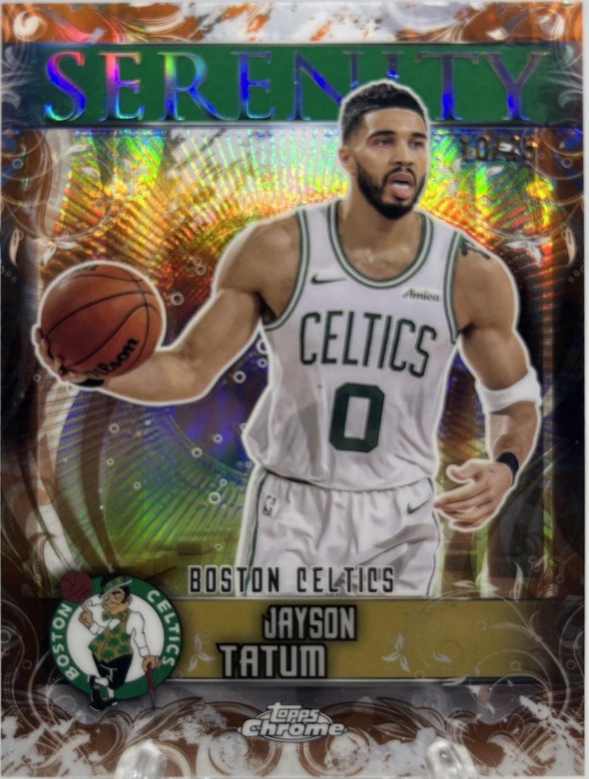 Jayson Tatum [Orange Refractor] #SY-7