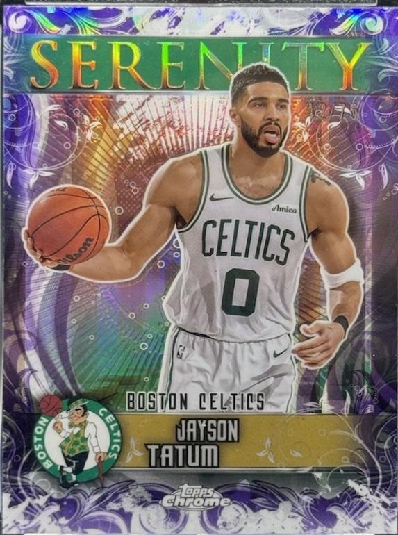Jayson Tatum [Purple Refractor] #SY-7