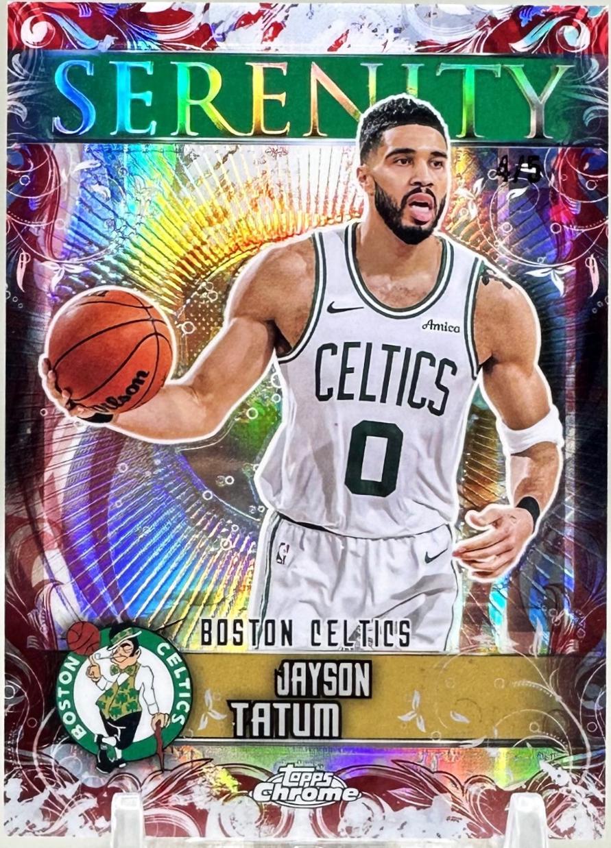 Jayson Tatum [Red Refractor] #SY-7