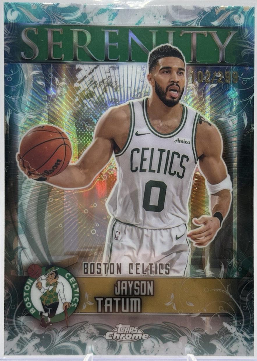 Jayson Tatum [Teal Refractor] #SY-7