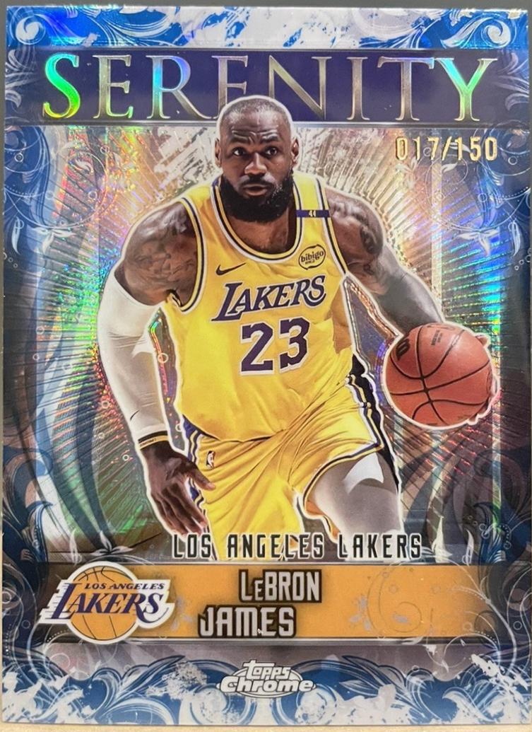 LeBron James [Blue Refractor] #SY-2