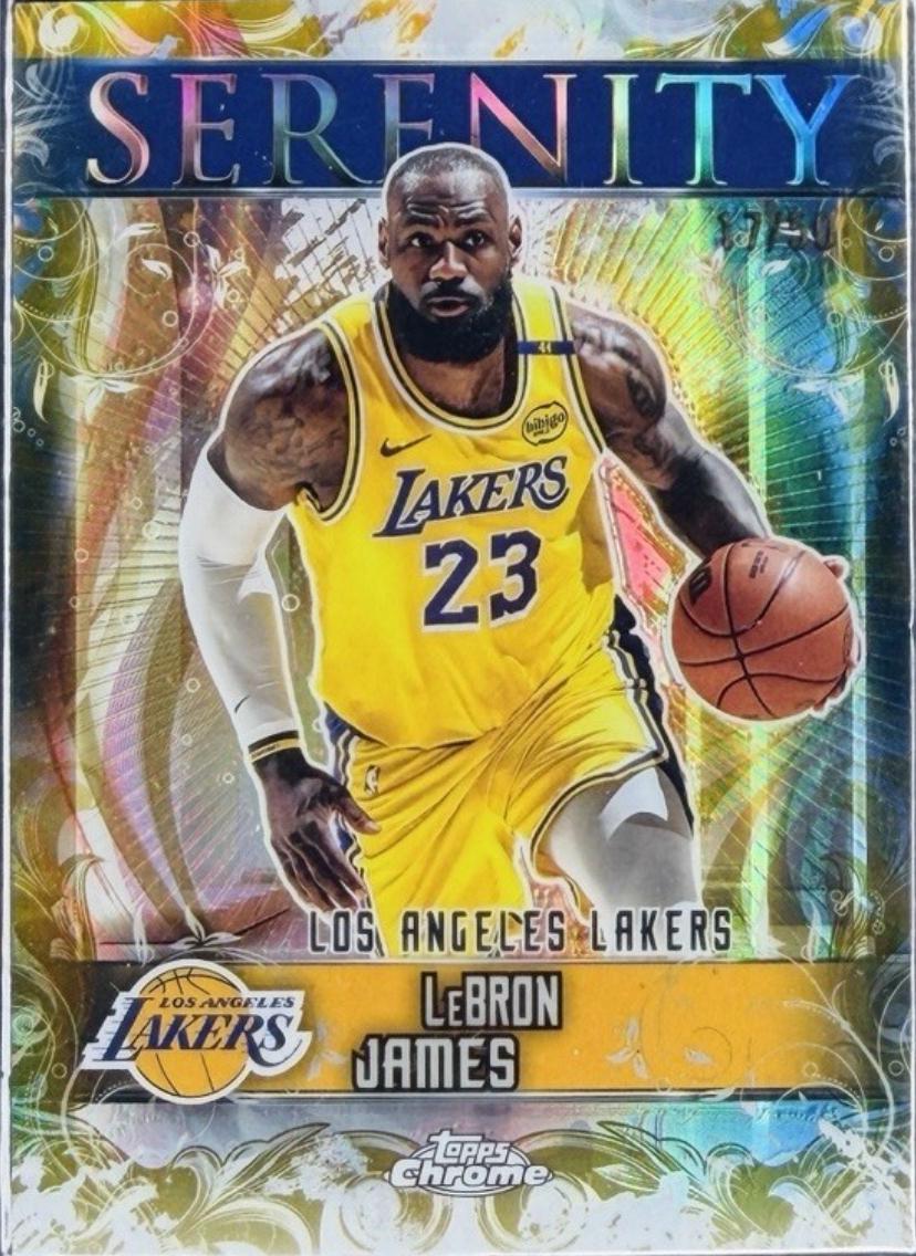 LeBron James [Gold Refractor] #SY-2