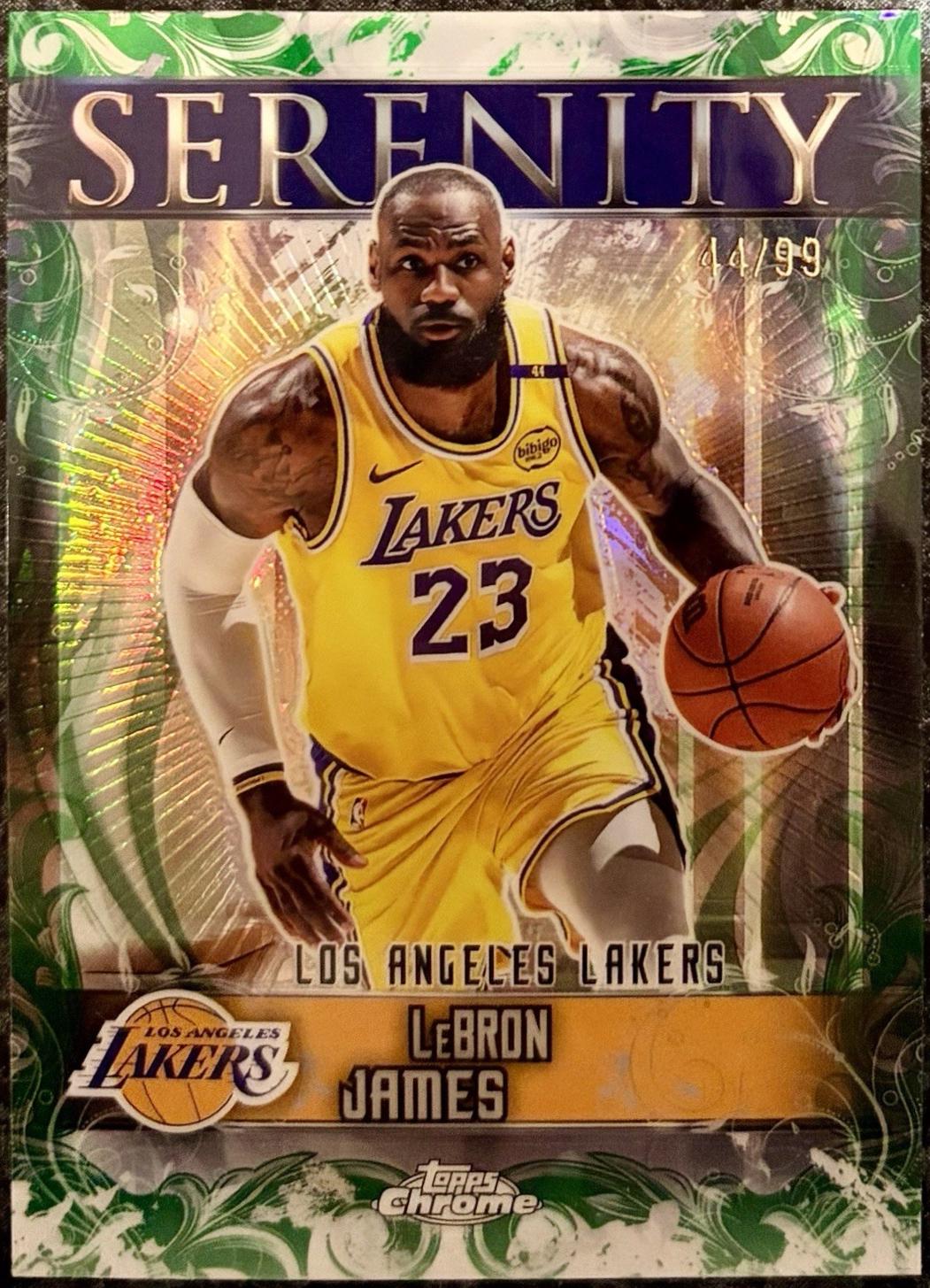 LeBron James [Green Refractor] #SY-2