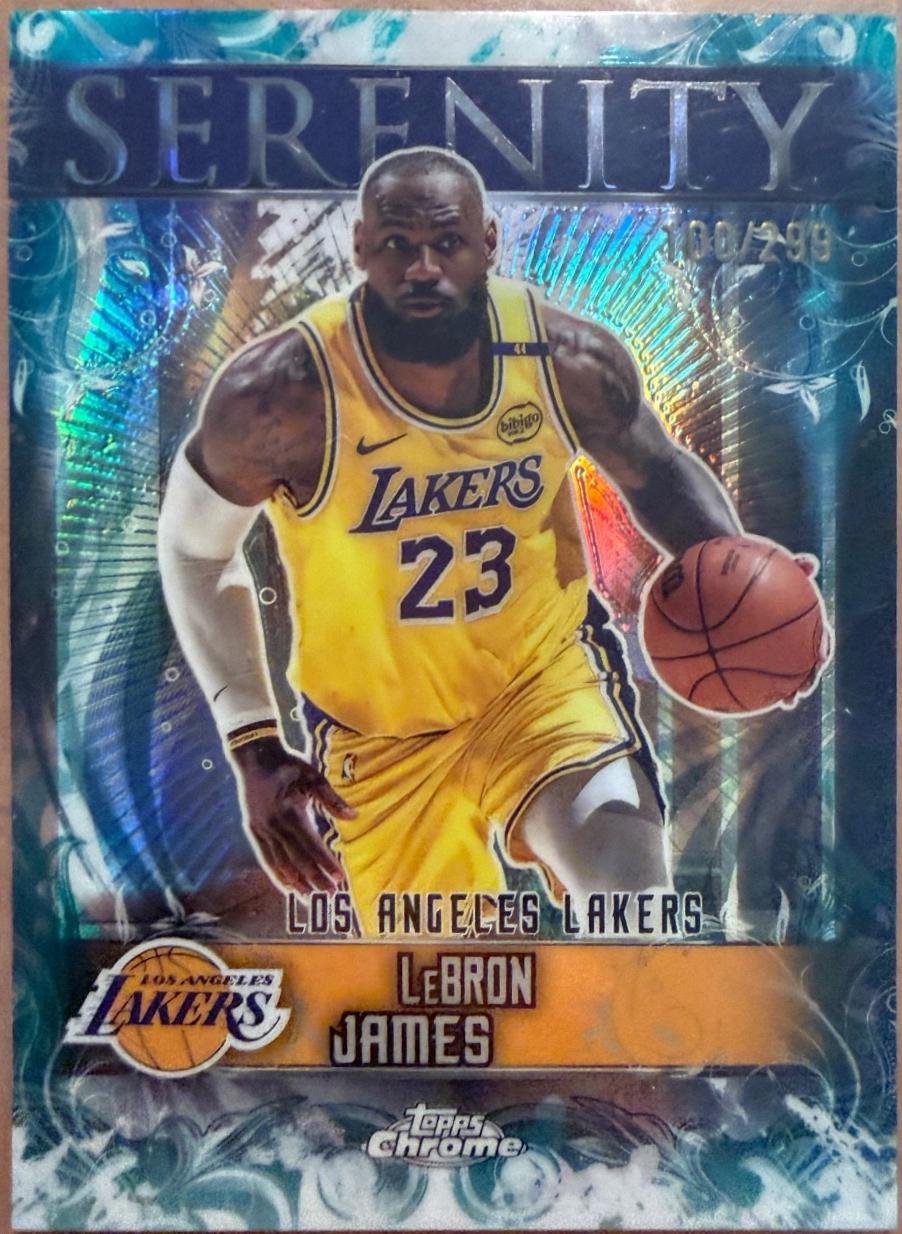LeBron James [Teal Refractor] #SY-2