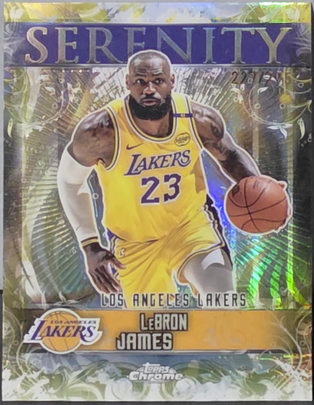LeBron James [Yellow Refractor] #SY-2