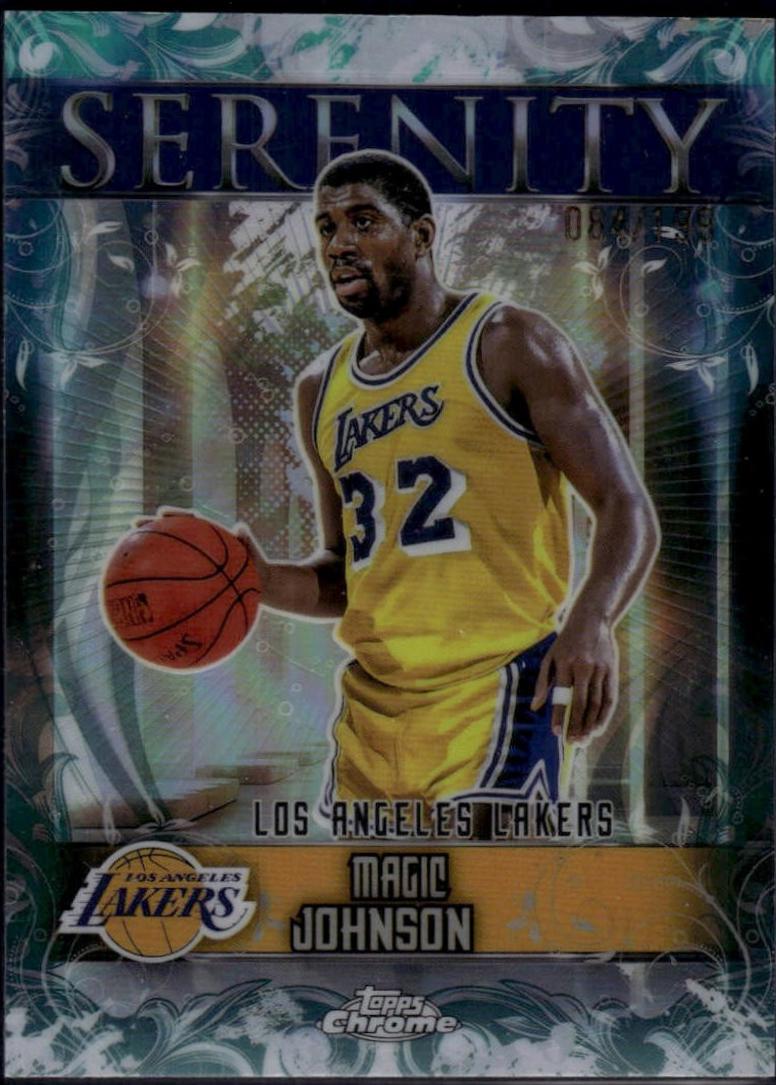 Magic Johnson [Aqua Refractor] #SY-9