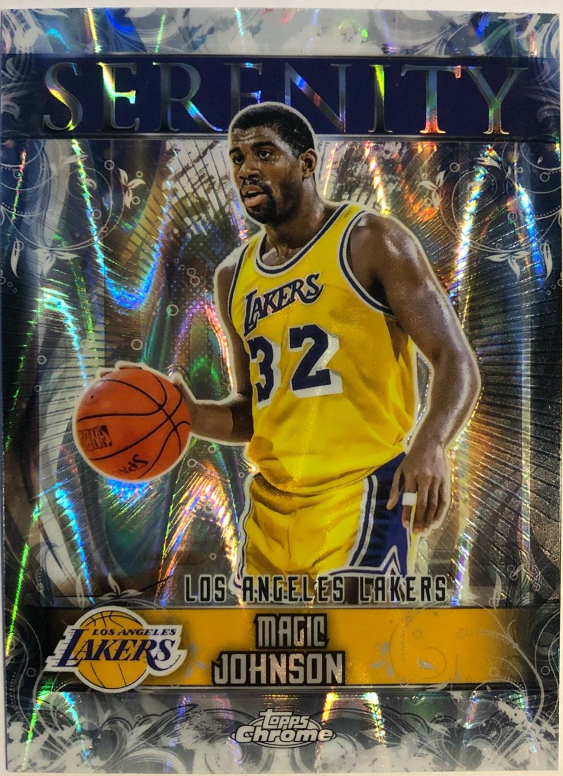 Magic Johnson [Blue Refractor] #SY-9