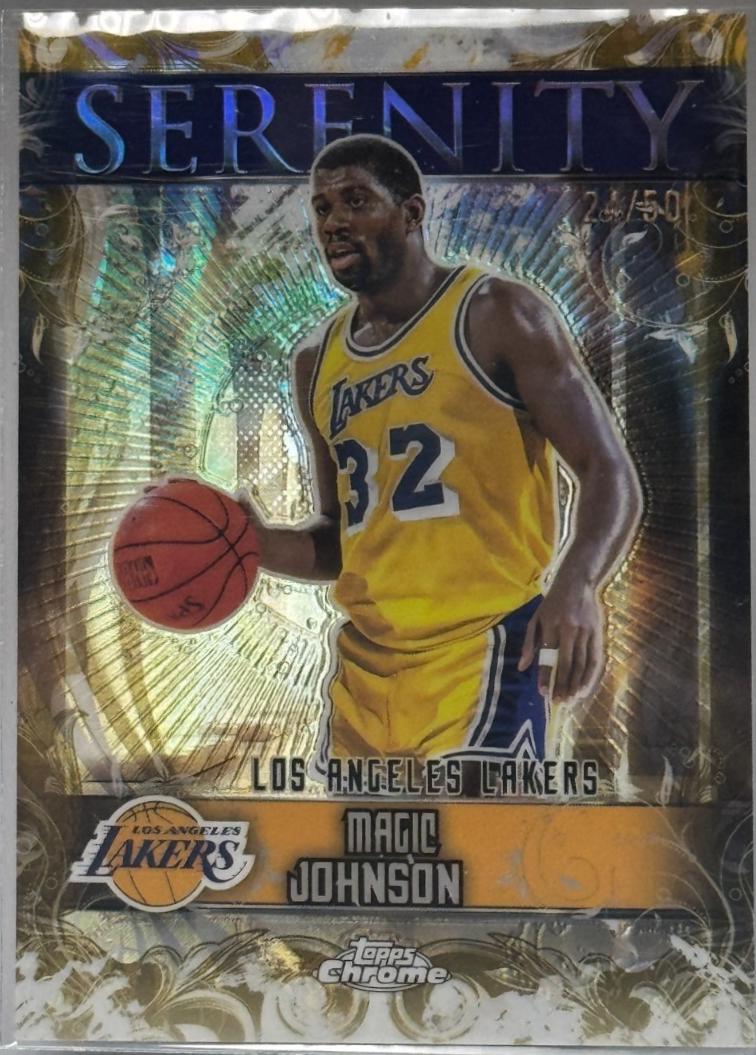 Magic Johnson [Gold Refractor] #SY-9
