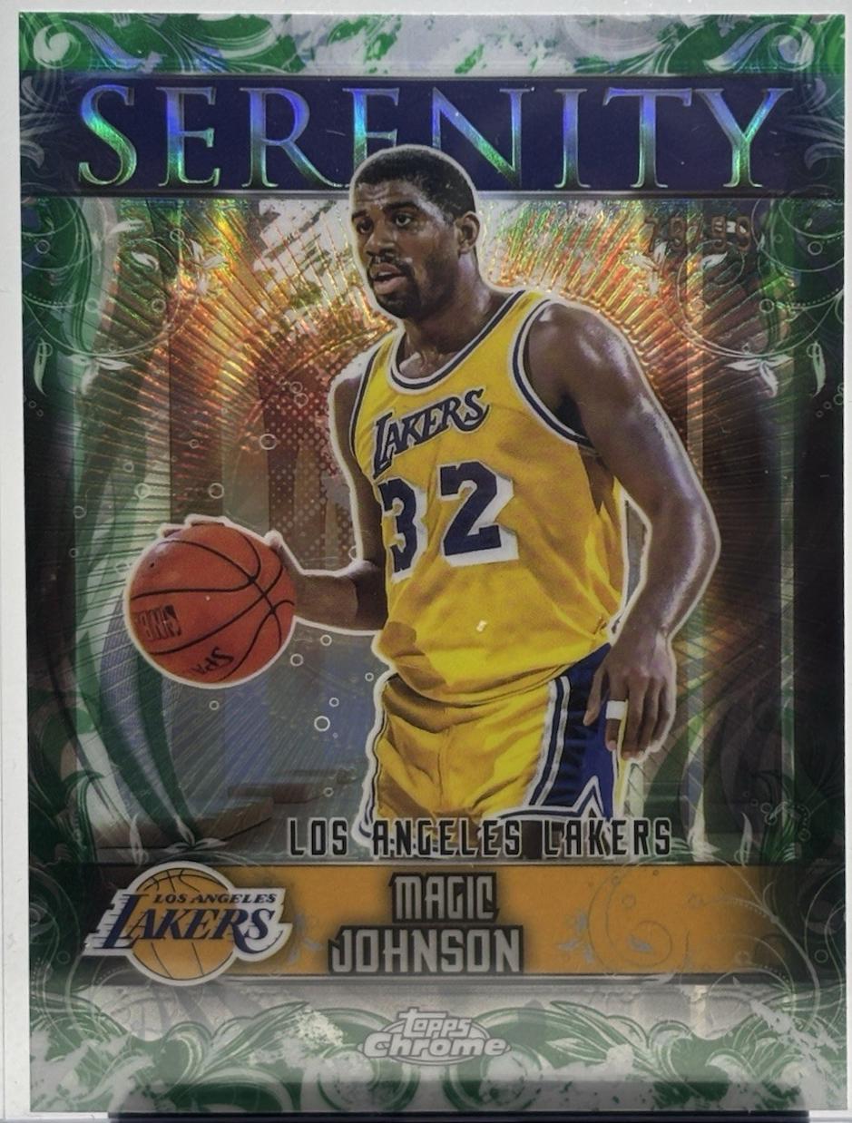 Magic Johnson [Green Refractor] #SY-9