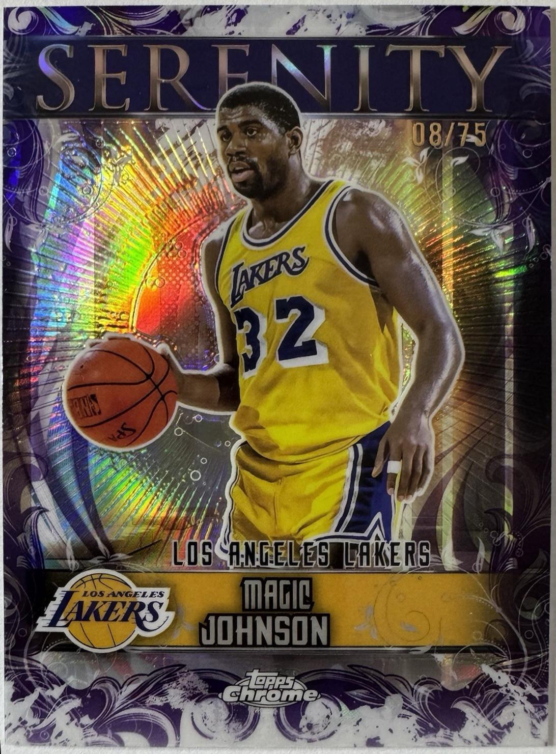 Magic Johnson [Purple Refractor] #SY-9